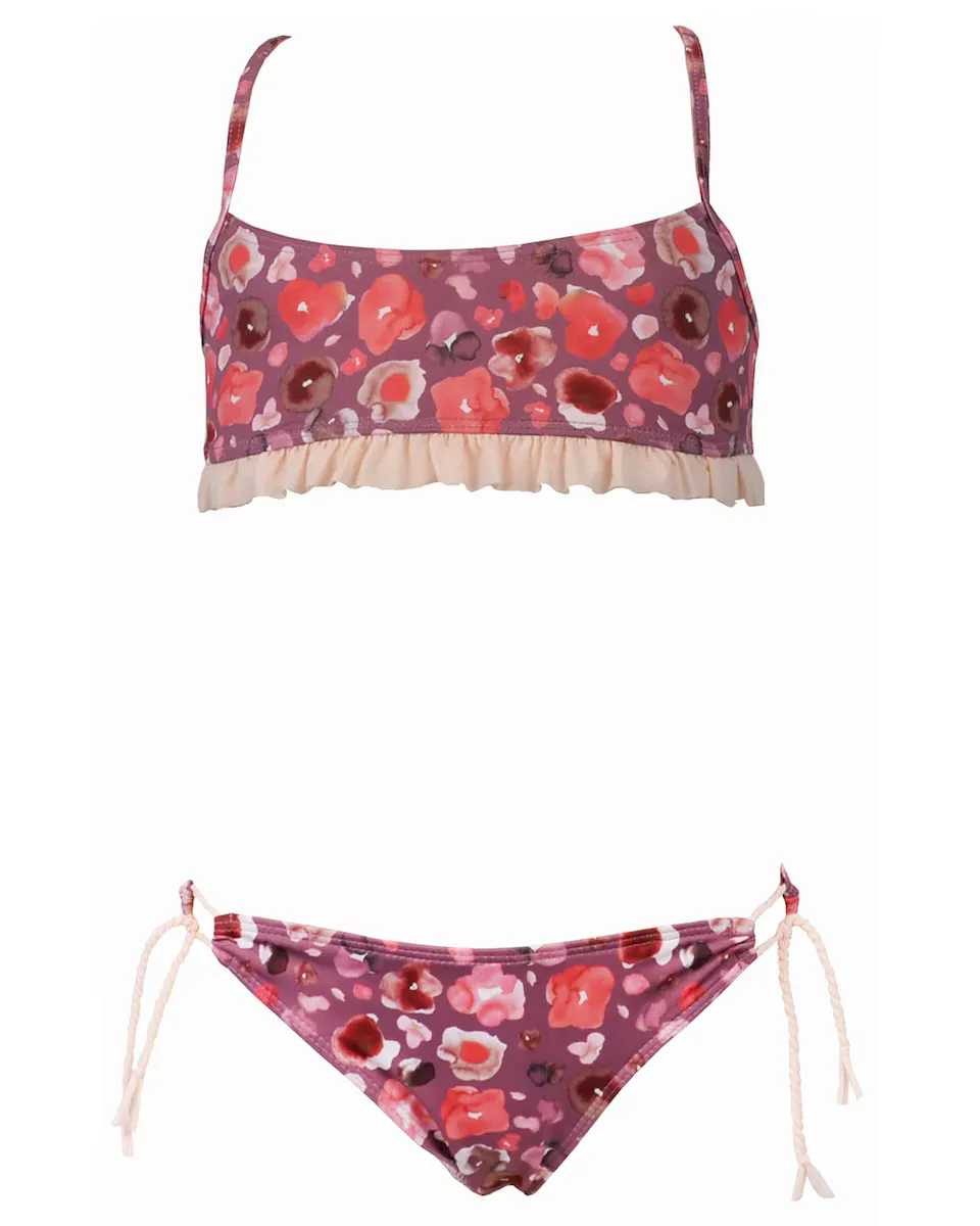Бикини для девочки с принтом Alma и оборками Red Point, красный
Бикини для девочки с принтом Alma и оборками Red Point, красный