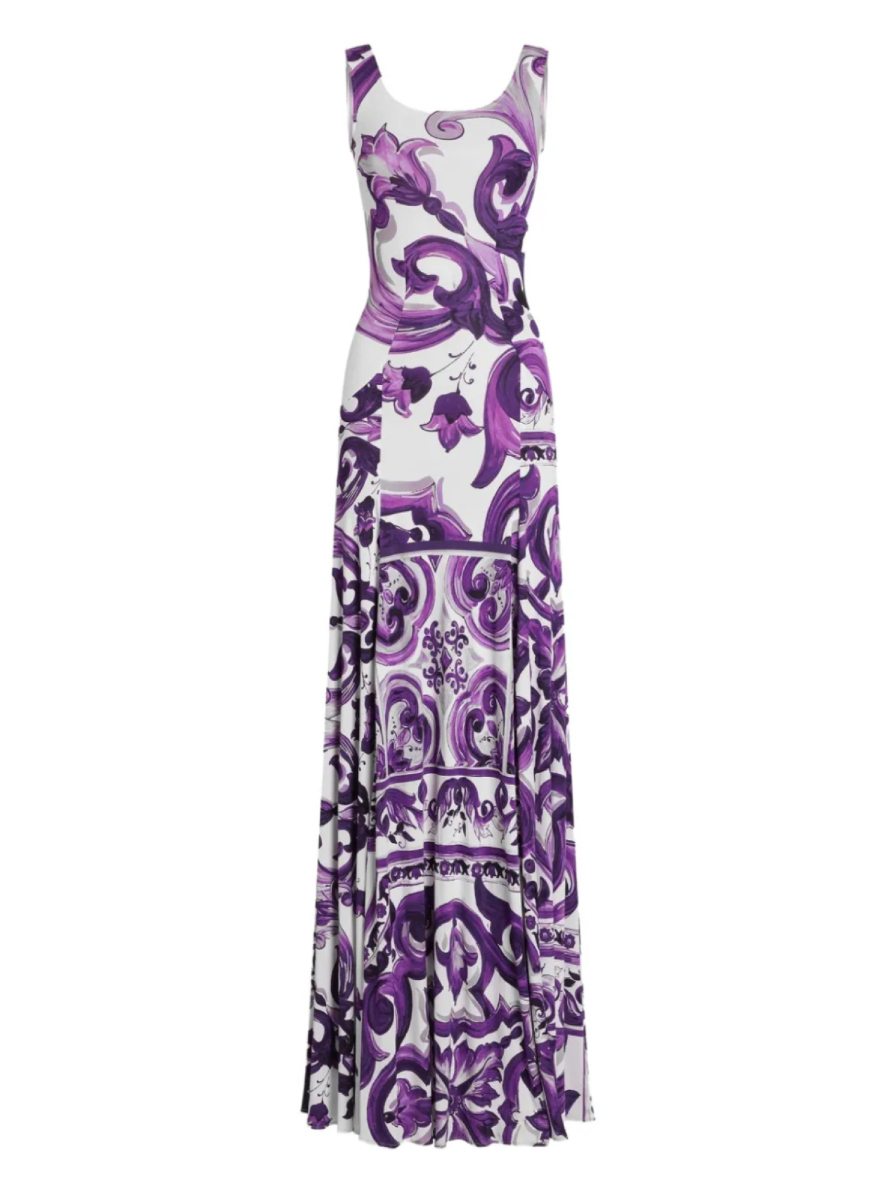 Dolce & Gabbana платье миди с принтом Maiolica, фиолетовый
Dolce & Gabbana платье миди с принтом Maiolica, фиолетовый