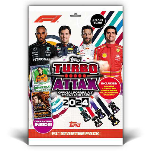 Карточная игра F1 Turbo Attax 2024 Starter Packs
Карточная игра F1 Turbo Attax 2024 Starter Packs