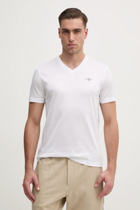 Хлопковая футболка Aeronautica Militare, белый
Хлопковая футболка Aeronautica Militare, белый