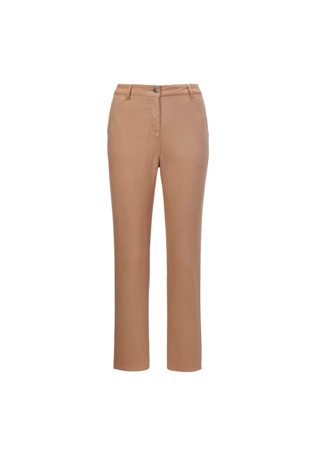 Короткий размер: спортивные брюки из хлопка эластичного качества. Goldner, цвет milchkaffee
Короткий размер: спортивные брюки из хлопка эластичного качества. Goldner, цвет milchkaffee