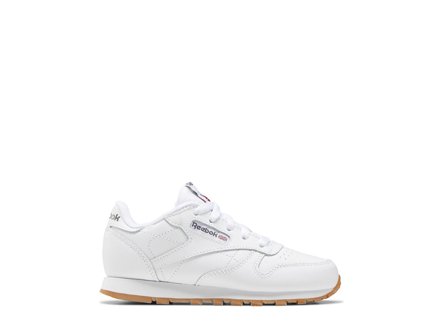 Кроссовки Reebok Classic Leather Kids, белый/коричневый
Кроссовки Reebok Classic Leather Kids, белый/коричневый