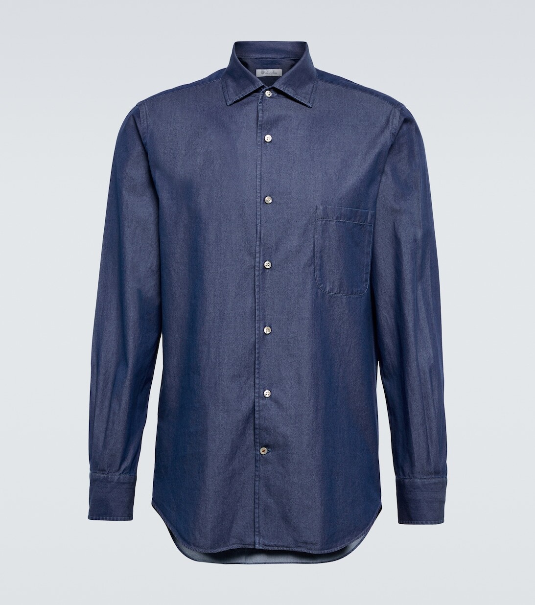Андре джинсовая рубашка Loro Piana, синий
Андре джинсовая рубашка Loro Piana, синий