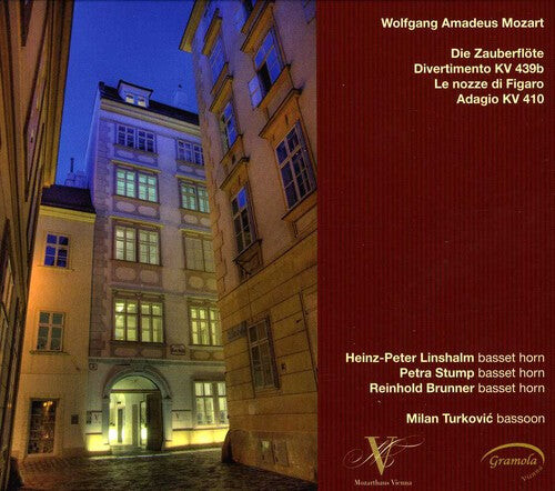 CD диск Mozart/ Turkovic / Linshalm / Brunner: Arrangements for Basset Horn & Bassoon
CD диск Mozart/ Turkovic / Linshalm / Brunner: Arrangements for Basset Horn & Bassoon