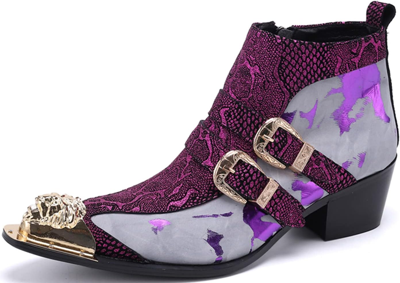 Мужские ботинки Chelsea Santimon, нарядные, повседневные, для вечеринки, вестерн, фиолетовый
Мужские ботинки Chelsea Santimon, нарядные, повседневные, для вечеринки, вестерн, фиолетовый