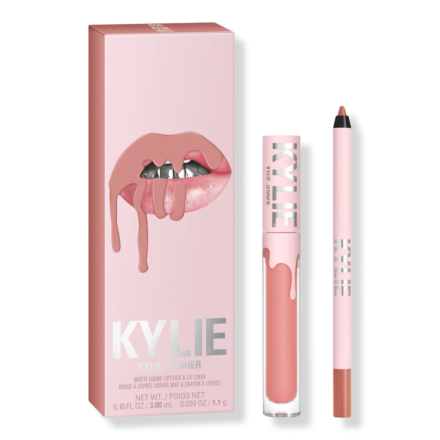 Набор матовых помад KYLIE COSMETICS, 808 Kylie (soft dusty rose)
Набор матовых помад KYLIE COSMETICS, 808 Kylie (soft dusty rose)
