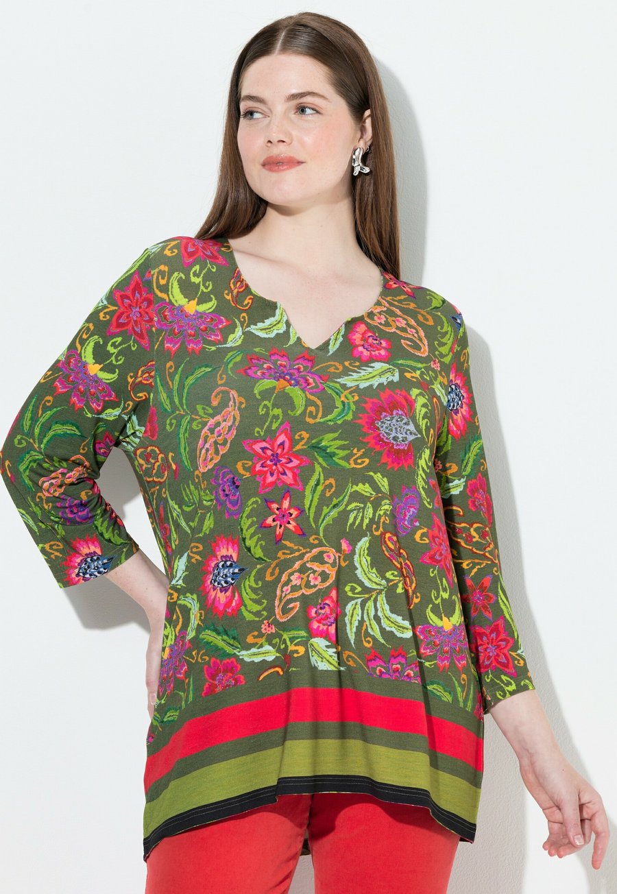 Топ Ulla Popken Long sleeved top, Oliv/Olive
Топ Ulla Popken Long sleeved top, Oliv/Olive