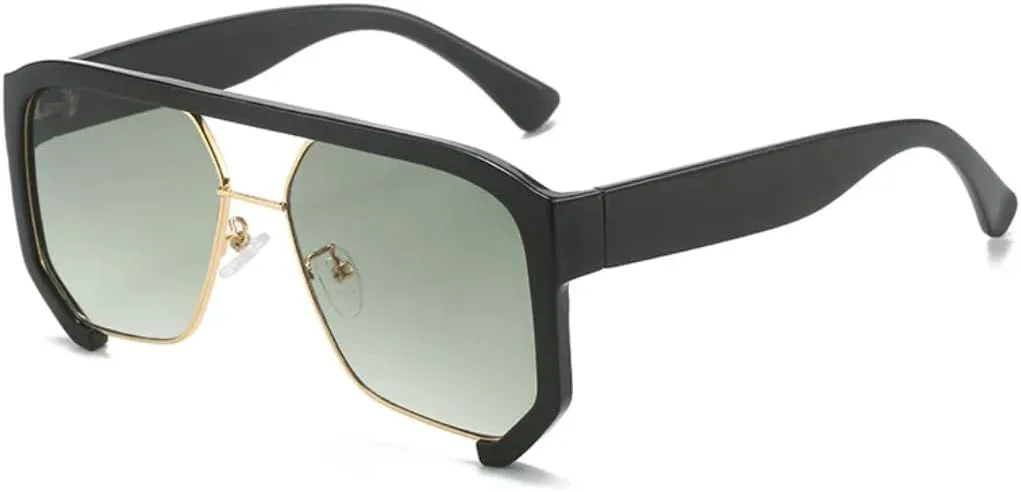 Солнцезащитные очки в полуободковой оправе для женщин в стиле панк-ретро, роскошные, с защитой от УФ-излучения UV400, для мужчин TOIPASTN, Black Green
Солнцезащитные очки в полуободковой оправе для женщин в стиле панк-ретро, роскошные, с защитой от УФ-излучения UV400, для мужчин TOIPASTN, Black Green