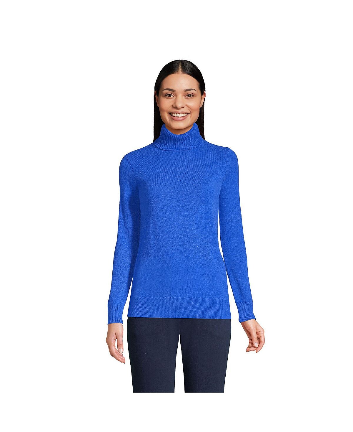 Женский кашемировый свитер с высоким воротником Lands' End
Женский кашемировый свитер с высоким воротником Lands' End