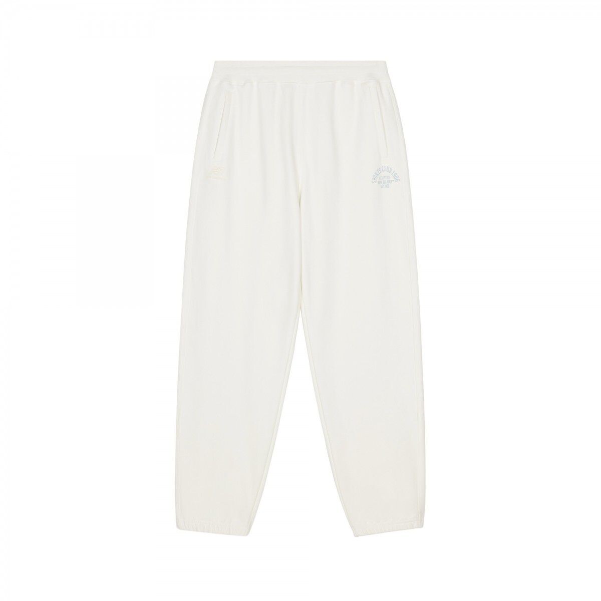 Трикотажные спортивные штаны женские цвета слоновой кости New Balance
Трикотажные спортивные штаны женские цвета слоновой кости New Balance