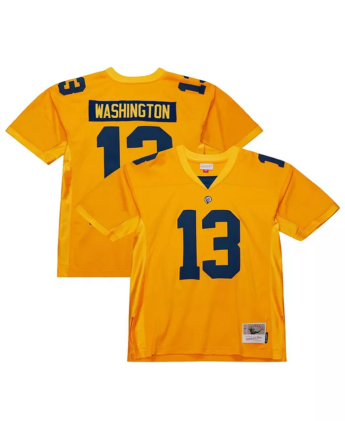Мужская модная футболка Kenny Washington Los Angeles Rams золотого цвета Mitchell & Ness
Мужская модная футболка Kenny Washington Los Angeles Rams золотого цвета Mitchell & Ness