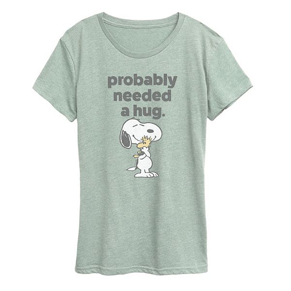 Футболка с принтом "Арахис: Снупи и Вудсток, наверное, нужны объятия" Licensed Character, Heather Sea Foam
Футболка с принтом "Арахис: Снупи и Вудсток, наверное, нужны объятия" Licensed Character, Heather Sea Foam