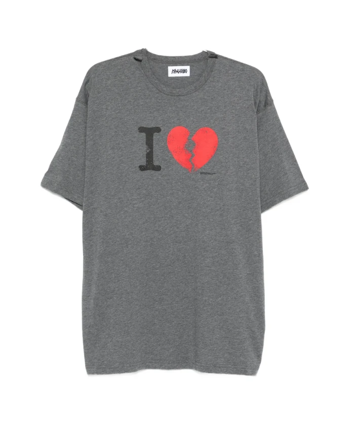 Темно-Серая футболка с графическим принтом и круглым вырезом. Magliano, серый
Темно-Серая футболка с графическим принтом и круглым вырезом. Magliano, серый