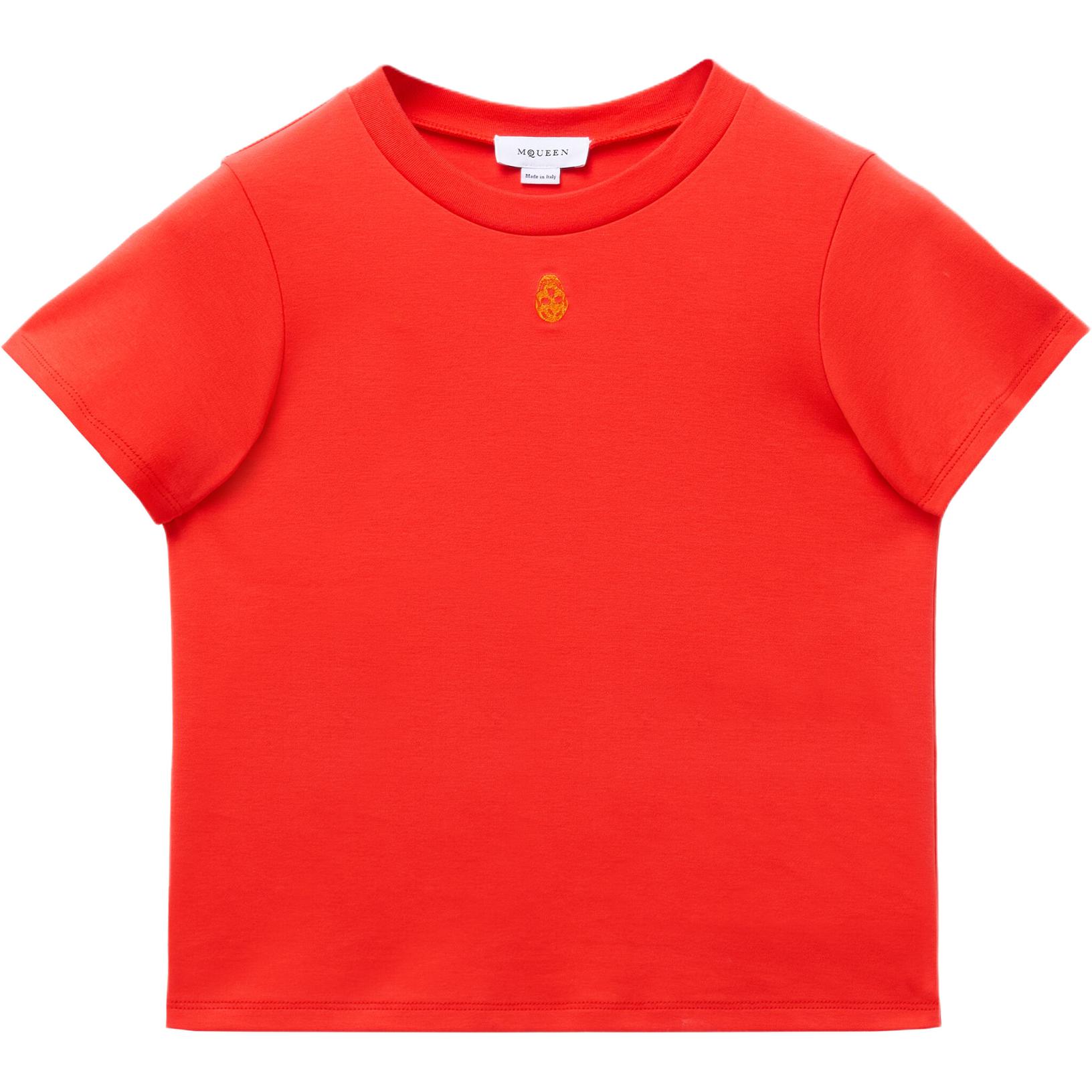 Футболка с вышивкой черепа Alexander McQueen, коралл, Красный, Футболка с вышивкой черепа Alexander McQueen, коралл
Футболка с вышивкой черепа Alexander McQueen, коралл, Красный, Футболка с вышивкой черепа Alexander McQueen, коралл