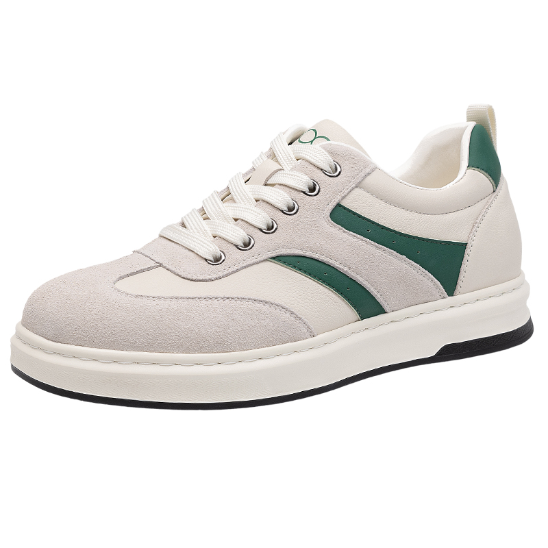 GOG Мужские низкие кеды для скейтбординга бело-зеленые с увеличенной высотой на 6 см, цвет White Green, Height Increasing 6cm
GOG Мужские низкие кеды для скейтбординга бело-зеленые с увеличенной высотой на 6 см, цвет White Green, Height Increasing 6cm