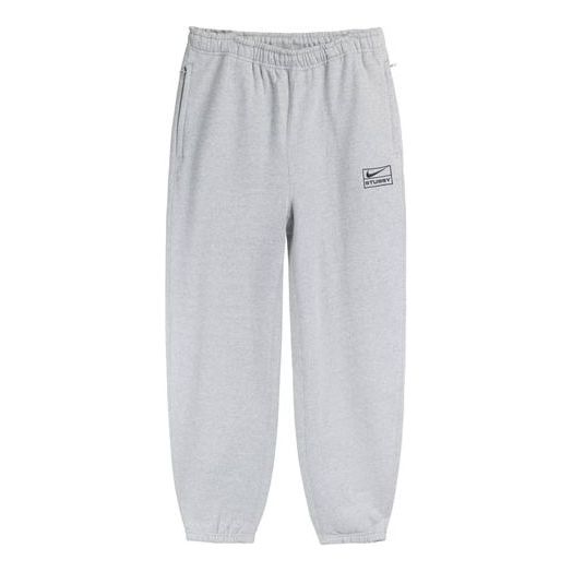 Спортивные брюки Nike x Stussy Sweatpants 'Dark Grey Heather', серый 
Спортивные брюки Nike x Stussy Sweatpants 'Dark Grey Heather', серый