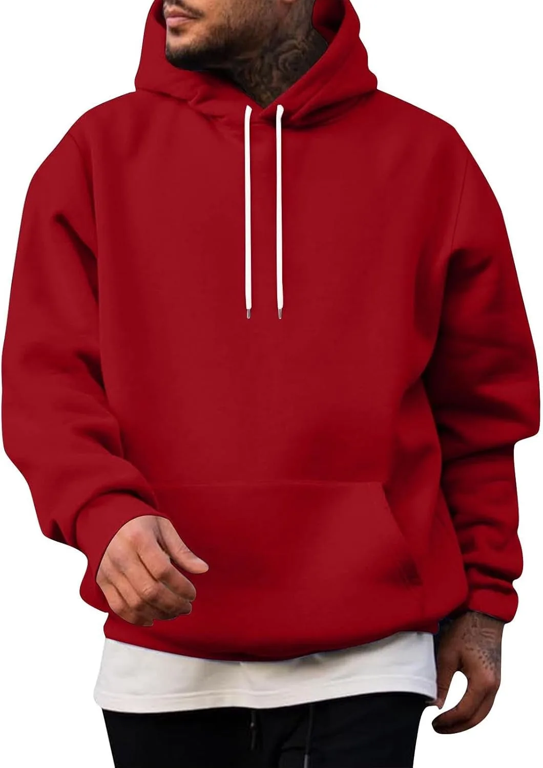 Мужской худи Basic Fit с капюшоном и длинным рукавом SdGgsgv
Мужской худи Basic Fit с капюшоном и длинным рукавом SdGgsgv