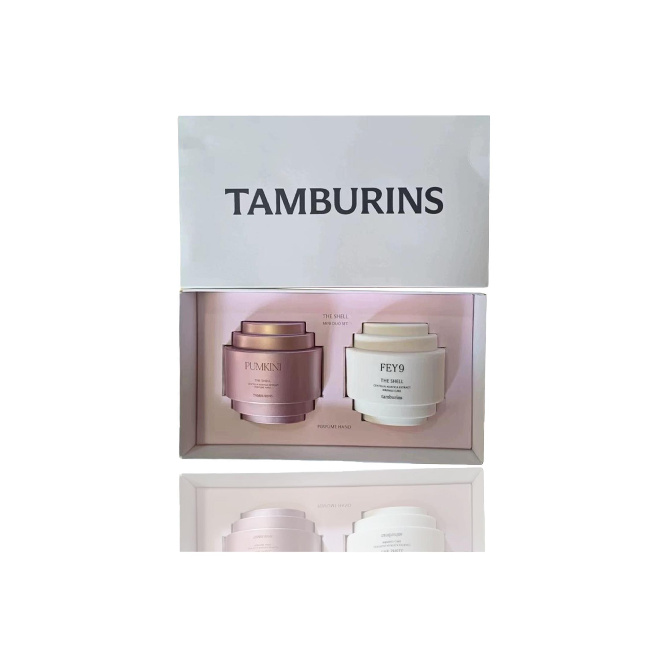 Крем для рук с ароматом Shell, увлажняющий и питающий, 15мл*2 + подарочная коробка с лентой TAMBURINS
Крем для рук с ароматом Shell, увлажняющий и питающий, 15мл*2 + подарочная коробка с лентой TAMBURINS
