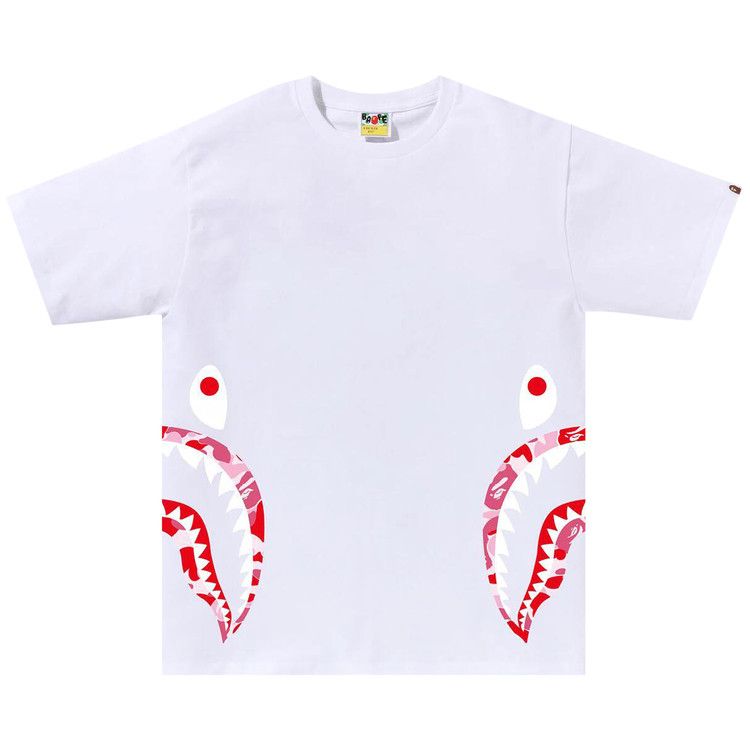Футболка BAPE ABC Camo Side Shark Tee, White/Pink
Футболка BAPE ABC Camo Side Shark Tee, White/Pink
