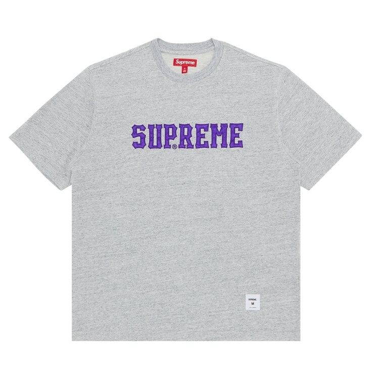 Майка Supreme Twill Appliqué Short-Sleeve Top, цвет Heather Grey
Майка Supreme Twill Appliqué Short-Sleeve Top, цвет Heather Grey
