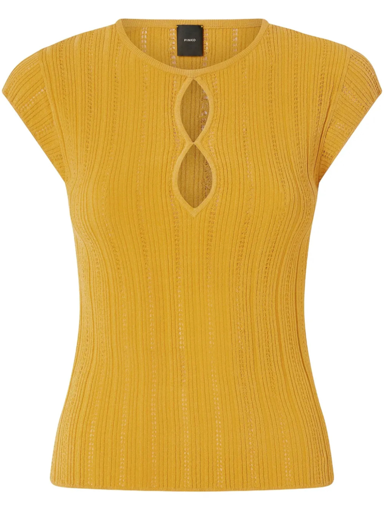 Топ в рубчик PINKO, желтый
Топ в рубчик PINKO, желтый