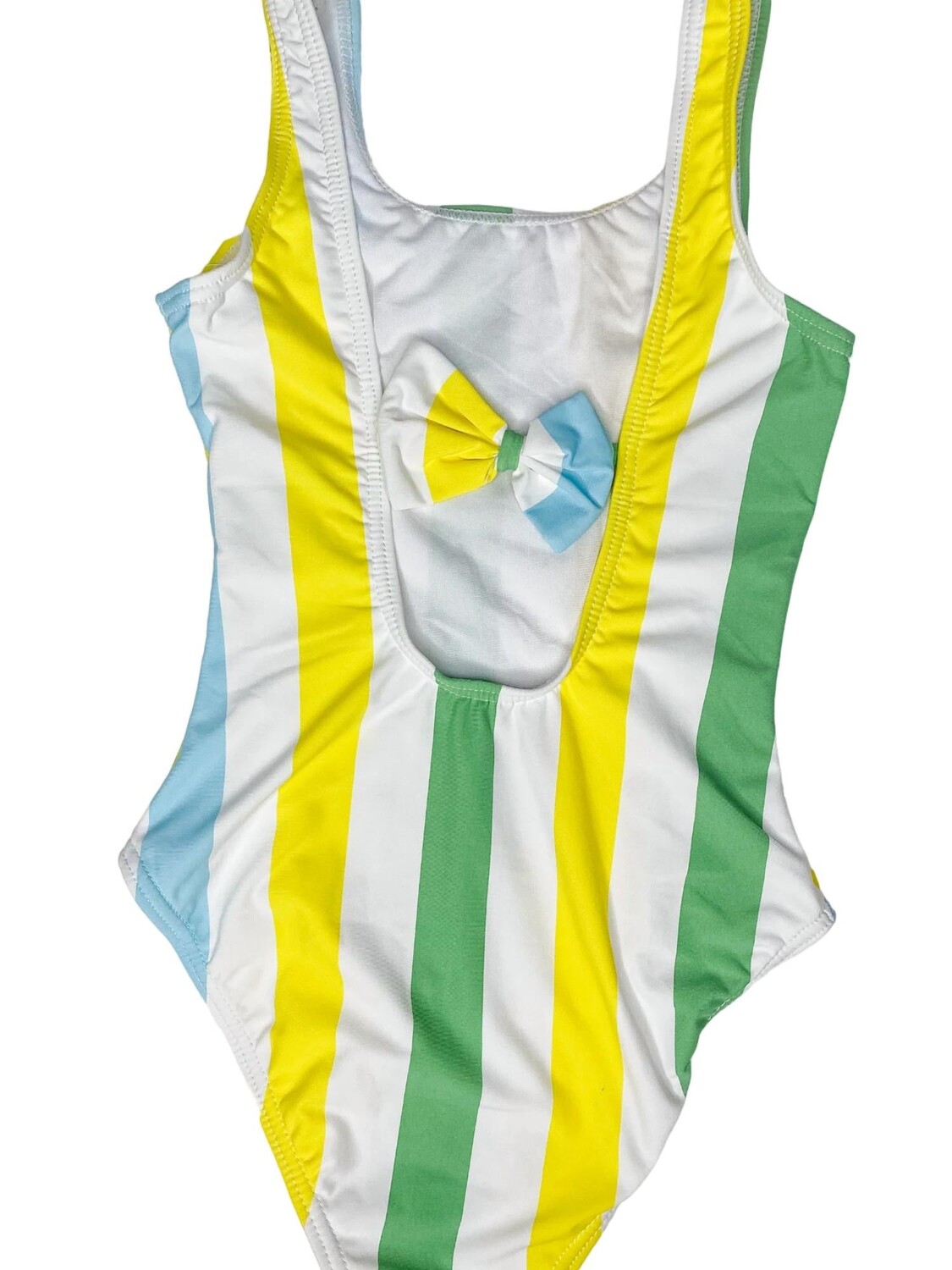 Сплошной купальник в зеленую полоску для девочек, готовый к пляжному отдыху ENVYA
Сплошной купальник в зеленую полоску для девочек, готовый к пляжному отдыху ENVYA