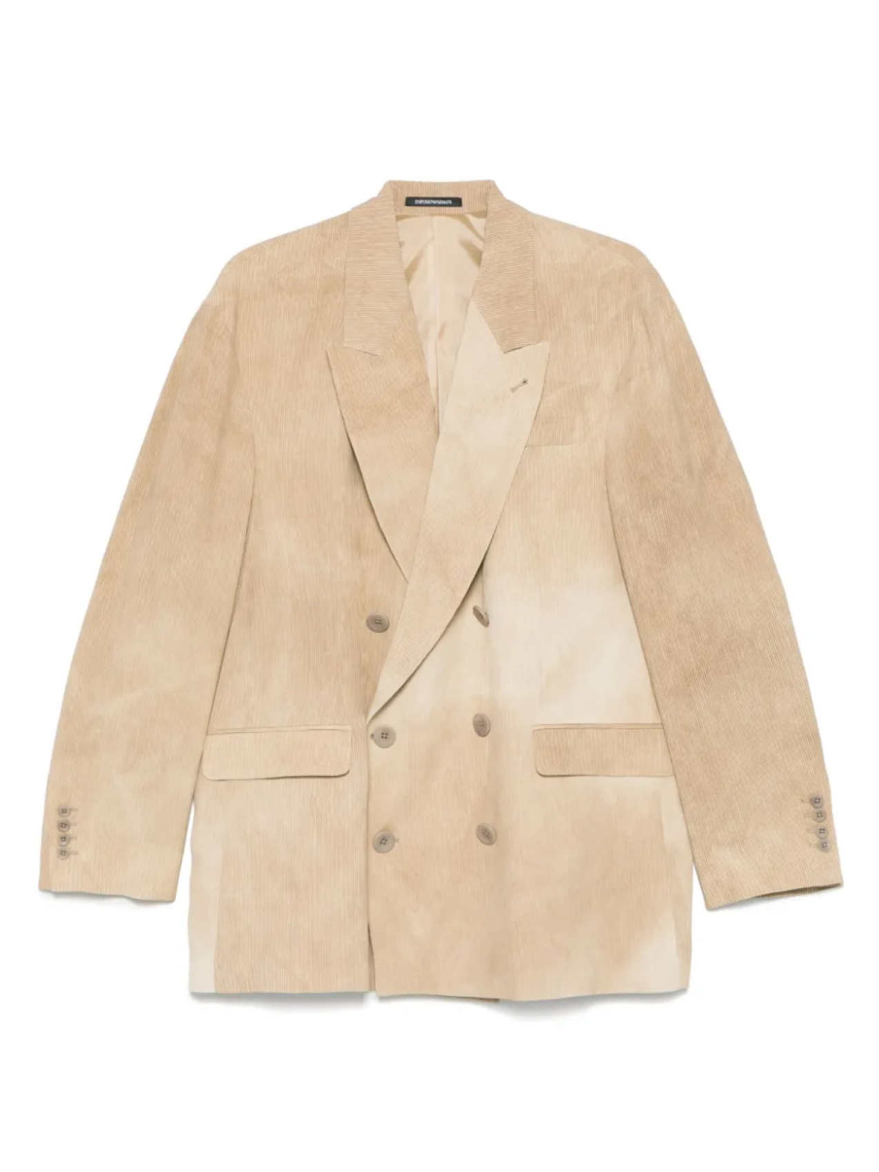 Пиджак в рубчик Emporio Armani, коричневый
Пиджак в рубчик Emporio Armani, коричневый