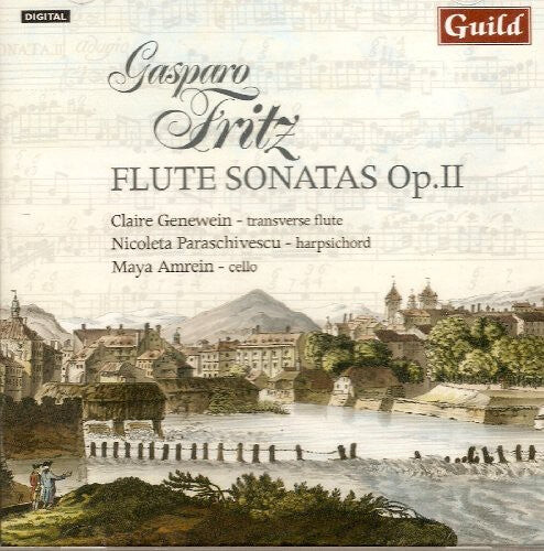 CD диск Fritz / Traverse / Paraschivescu / Amrein: Music for Flute By Gasparo Fritz (1716-1783)
CD диск Fritz / Traverse / Paraschivescu / Amrein: Music for Flute By Gasparo Fritz (1716-1783)