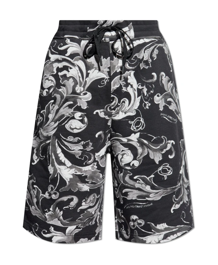 Шорты с барочным принтом Versace Jeans Couture, черный
Шорты с барочным принтом Versace Jeans Couture, черный