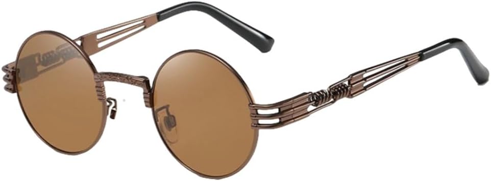 Солнцезащитные очки для женщин, круглые, кофейного цвета, с градиентным металлическим каркасом, в стиле панк, ретро, с покрытием, мужские солнцезащитные очки MTZJH, Wpgj033 Brown
Солнцезащитные очки для женщин, круглые, кофейного цвета, с градиентным металлическим каркасом, в стиле панк, ретро, с покрытием, мужские солнцезащитные очки MTZJH, Wpgj033 Brown