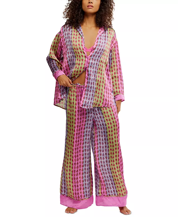 Женский пижамный комплект Dreamy Days Free People, розовый
Женский пижамный комплект Dreamy Days Free People, розовый