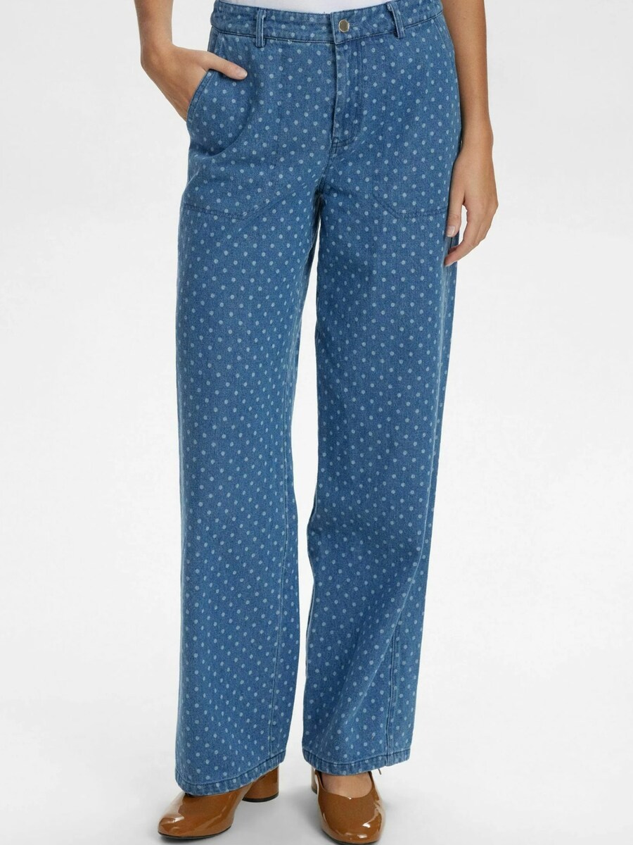 Обычные брюки NÜMPH, синий
Обычные брюки NÜMPH, синий