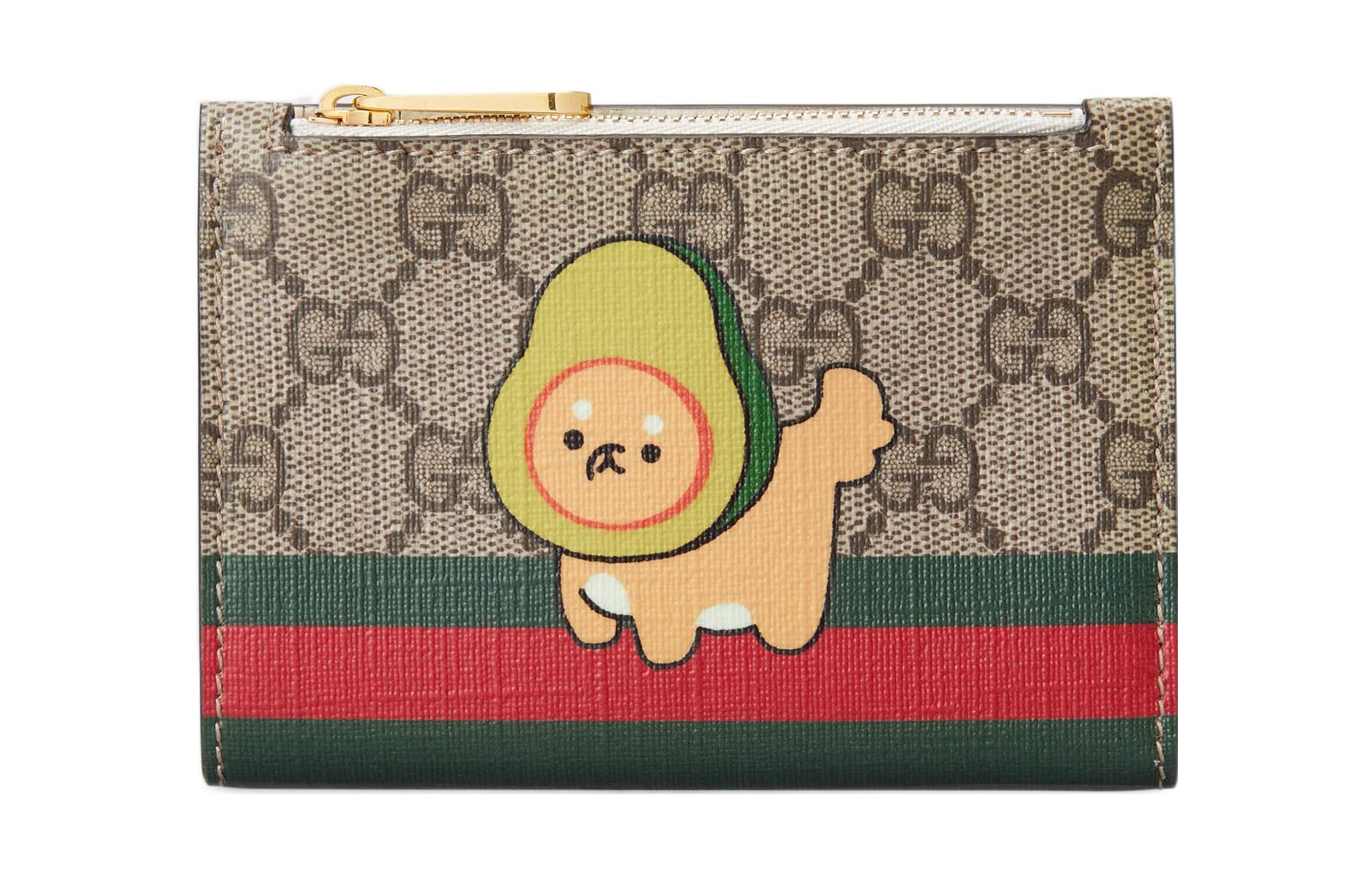 GUCCI Женский холщовый кошелек бежево-черный
GUCCI Женский холщовый кошелек бежево-черный