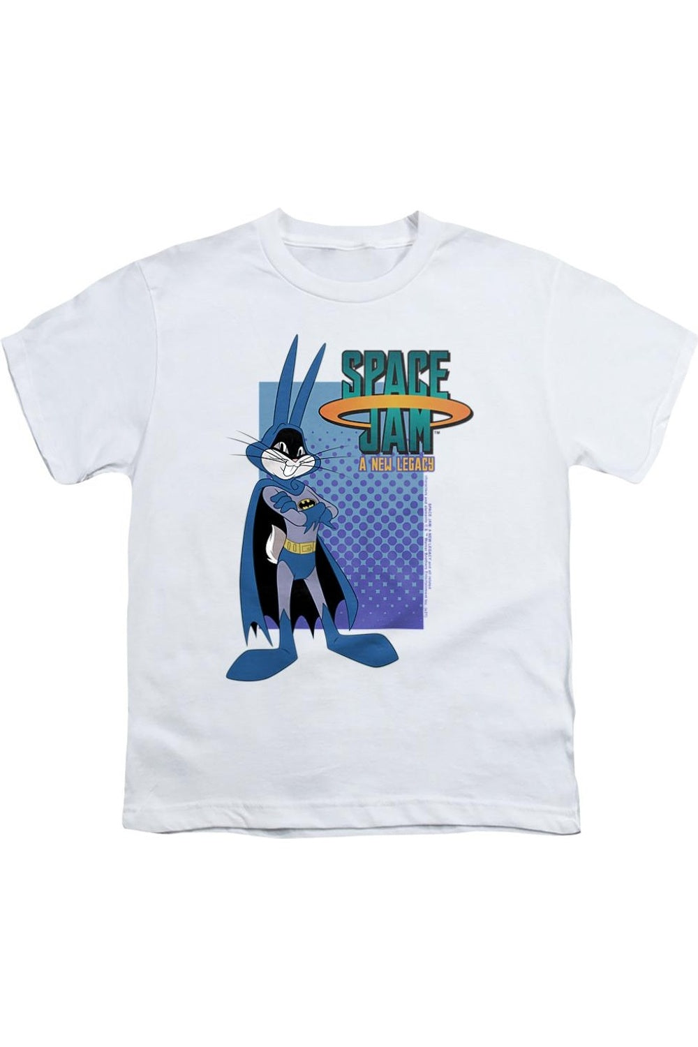 Футболка Space Jam 2 с Багзом и Бэтменом для детей Gildan, белый
Футболка Space Jam 2 с Багзом и Бэтменом для детей Gildan, белый