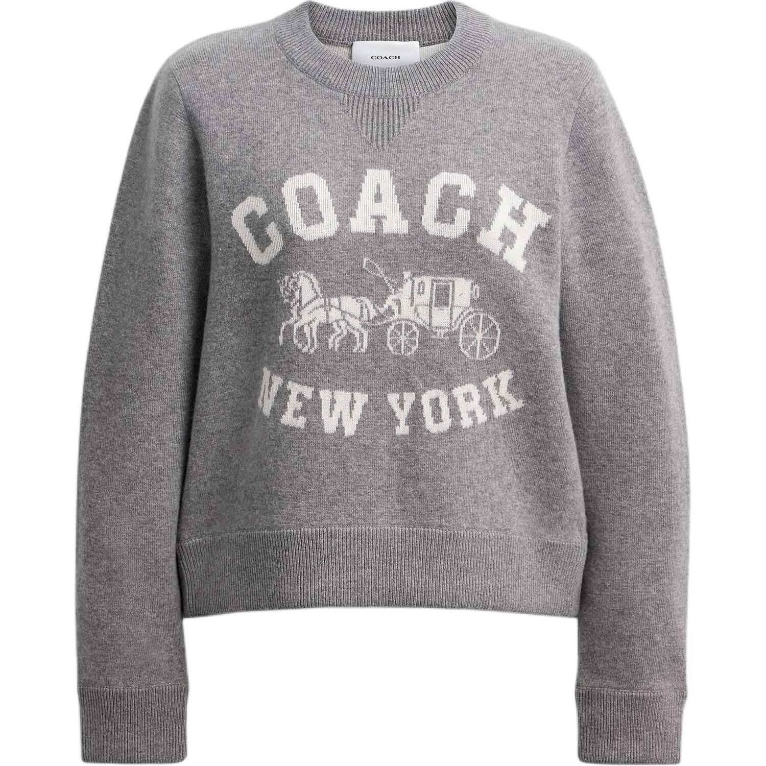 COACH Свитер Women's Gray Crew Neck Moderate Others
COACH Свитер Women's Gray Crew Neck Moderate Others