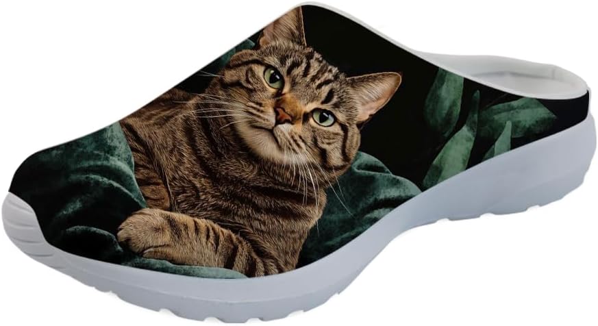 Forchrinse Южноиндийские африканские слипоны-ходунки для мужчин и женщин, садовые сабо, медицинская обувь, дышащие, Cat,bronze
Forchrinse Южноиндийские африканские слипоны-ходунки для мужчин и женщин, садовые сабо, медицинская обувь, дышащие, Cat,bronze