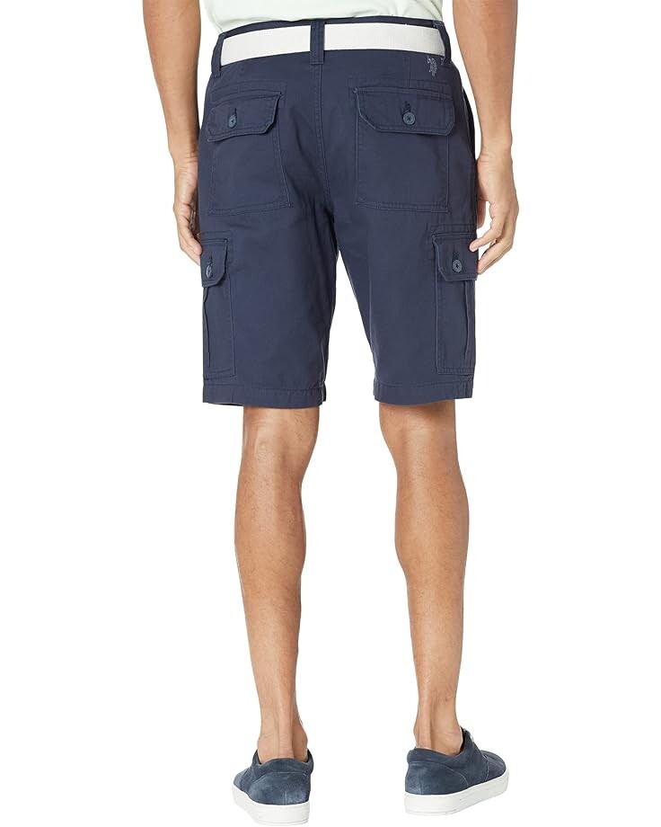 Шорты U.S. POLO ASSN. Belted Twill Cargo Shorts, цвет Club Navy
Шорты U.S. POLO ASSN. Belted Twill Cargo Shorts, цвет Club Navy