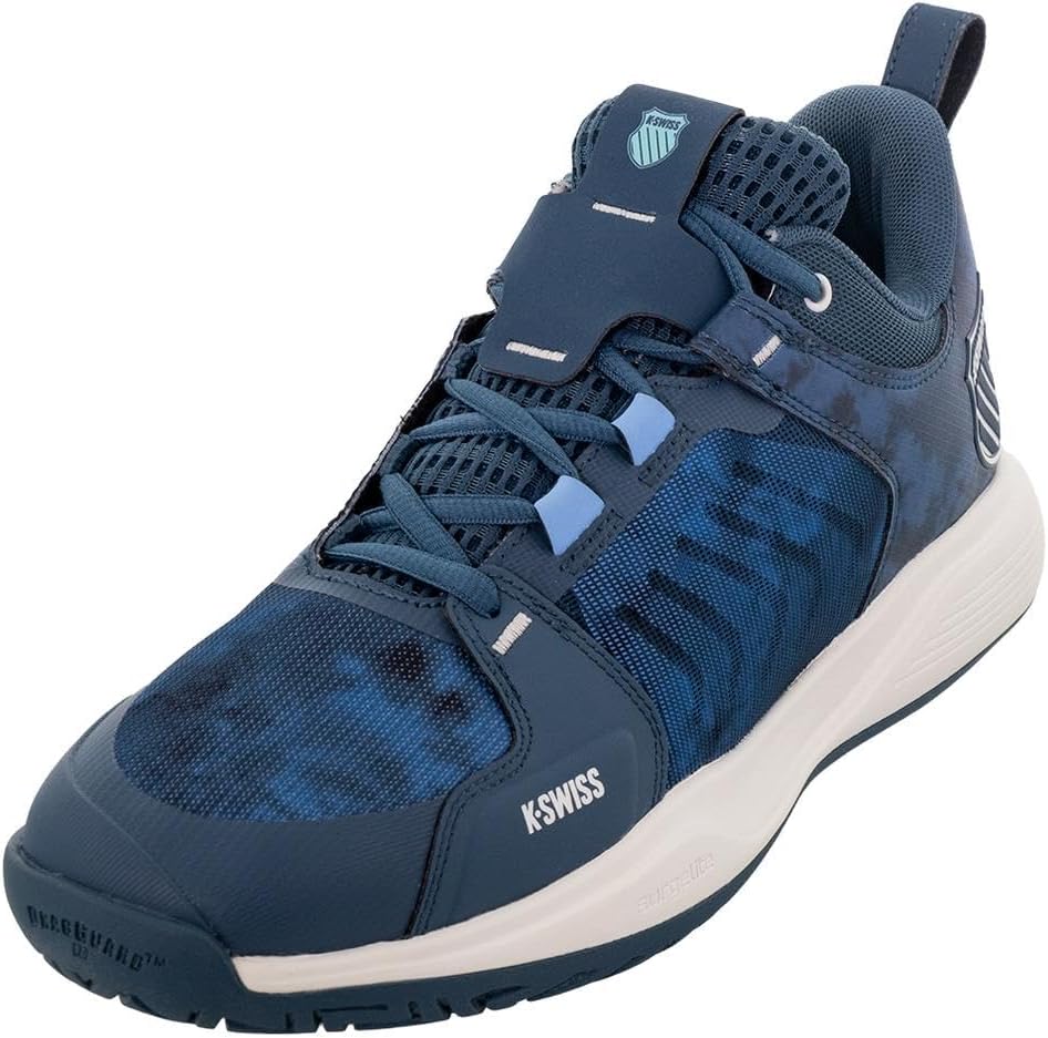 Мужские теннисные кроссовки K-Swiss Ultrashot Team, белый/бирюзовый
Мужские теннисные кроссовки K-Swiss Ultrashot Team, белый/бирюзовый