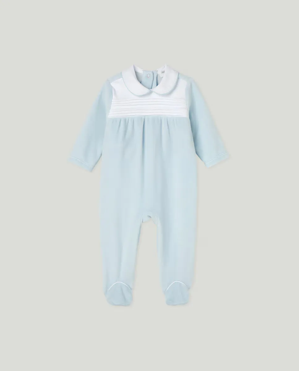 Длинный комбинезон с липкой застежкой и плоским воротником для мальчика Cotton Juice, цвет 400 Azul
Длинный комбинезон с липкой застежкой и плоским воротником для мальчика Cotton Juice, цвет 400 Azul