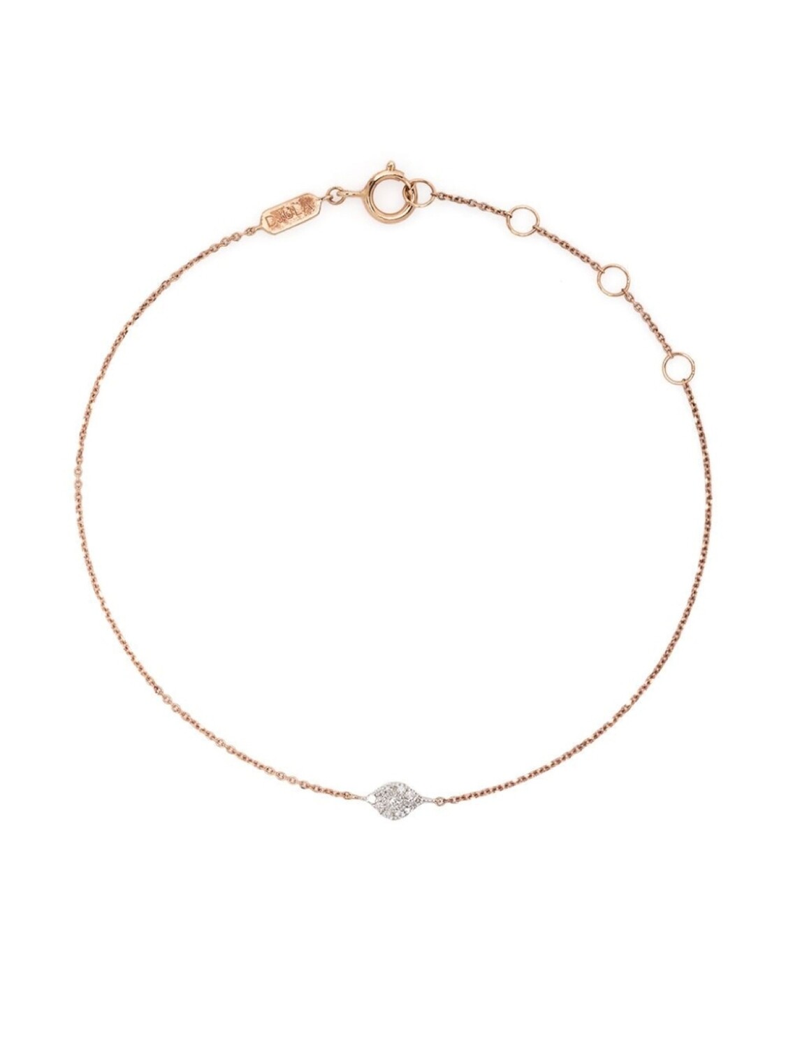 Браслет Eye из розового золота с бриллиантами Djula, розовый
Браслет Eye из розового золота с бриллиантами Djula, розовый