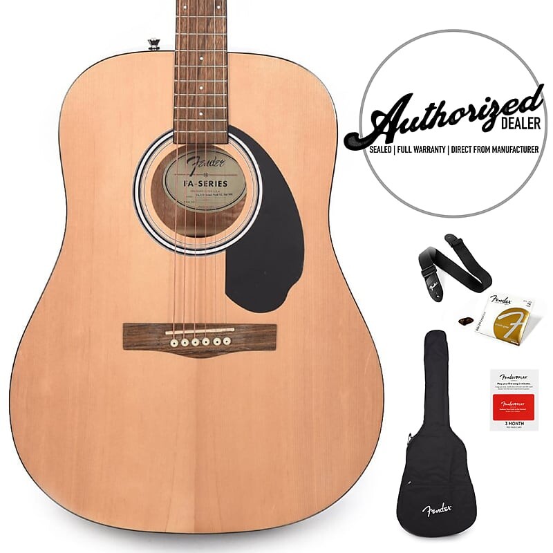 Акустическая гитара Fender FA-115 Dreadnought Starter Acoustic Guitar Starter Pack w/ Gig Bag
Акустическая гитара Fender FA-115 Dreadnought Starter Acoustic Guitar Starter Pack w/ Gig Bag