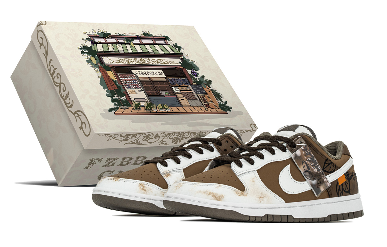 Nike Dunk Box, Mocha Coffee, устойчивые к истиранию, низкие кроссовки для скейтбординга, мужские, бежевый, коричневый, белый
Nike Dunk Box, Mocha Coffee, устойчивые к истиранию, низкие кроссовки для скейтбординга, мужские, бежевый, коричневый, белый