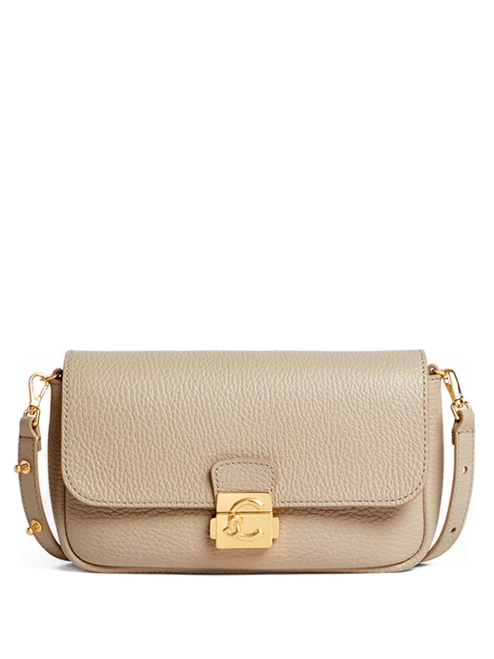 Мини-сумка через плечо с логотипом Coccinelle, нейтральный
Мини-сумка через плечо с логотипом Coccinelle, нейтральный