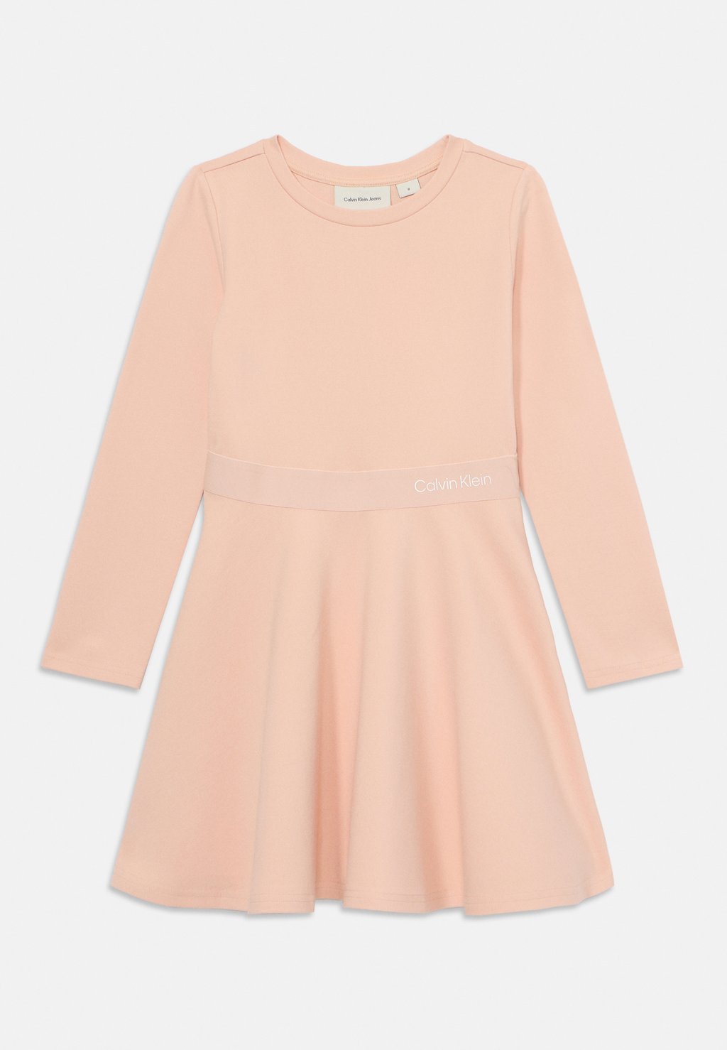 Платье из джерси LOGO TAPE PUNTO DRESS Calvin Klein Jeans, цвет Spanish Villa 
Платье из джерси LOGO TAPE PUNTO DRESS Calvin Klein Jeans, цвет Spanish Villa