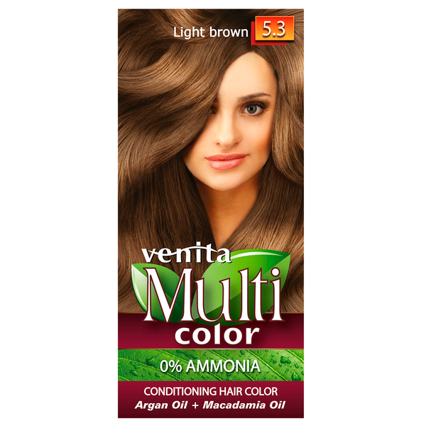 Краска для волос без аммиака 5.3 светло-русый, 1 упаковка. Venita Multicolor, цвет 5.3 light brown
Краска для волос без аммиака 5.3 светло-русый, 1 упаковка. Venita Multicolor, цвет 5.3 light brown