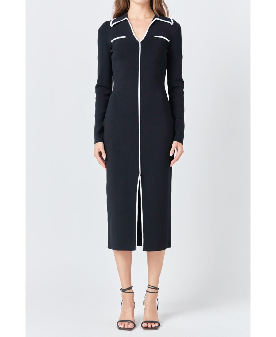 Женское платье миди с отделкой endless rose, Black
Женское платье миди с отделкой endless rose, Black