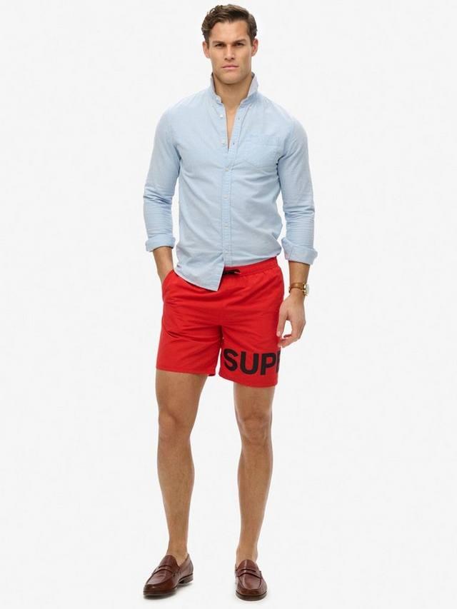 Графические плавки для плавания 17" Superdry, Drop Kick Red
Графические плавки для плавания 17" Superdry, Drop Kick Red