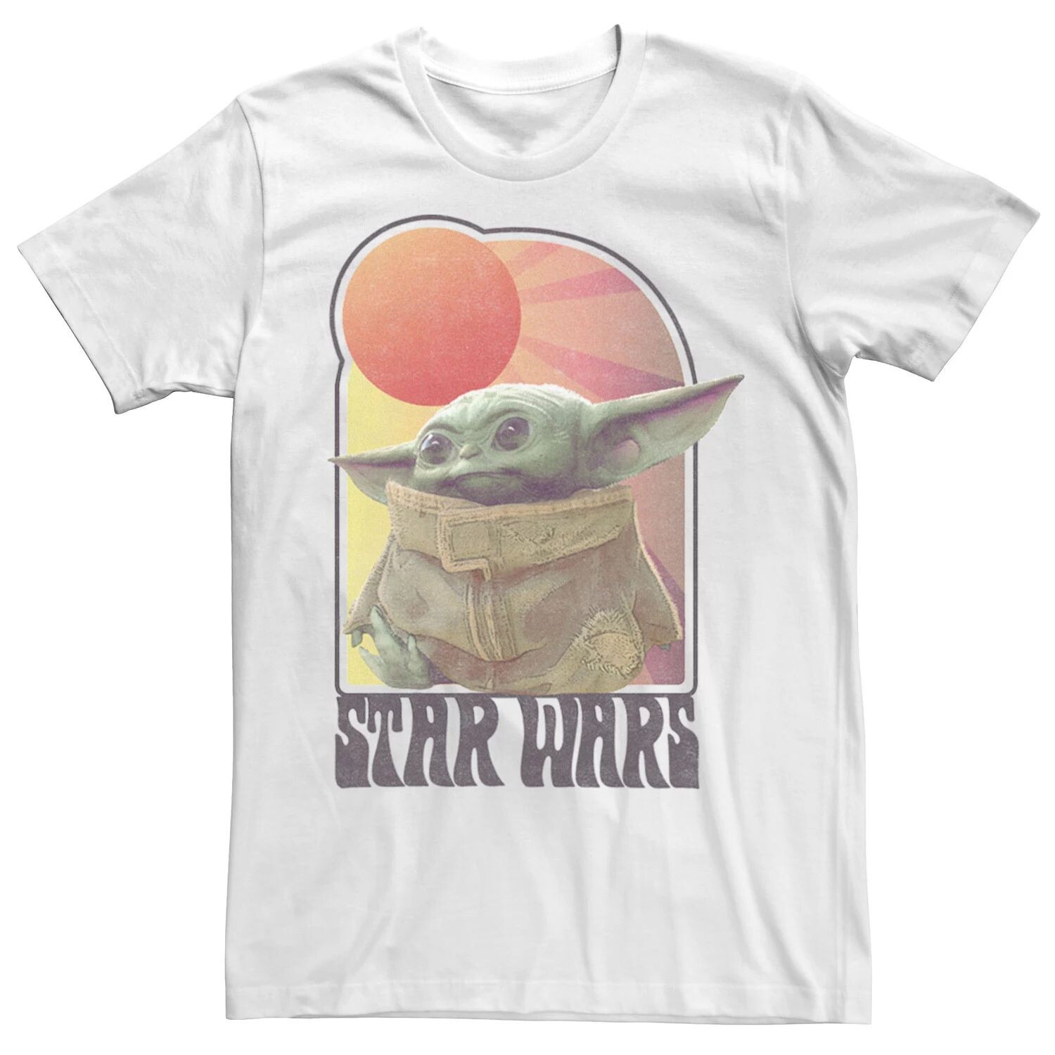 Мужская футболка с винтажным логотипом Star Wars The Mandalorian Children Licensed Character
Мужская футболка с винтажным логотипом Star Wars The Mandalorian Children Licensed Character