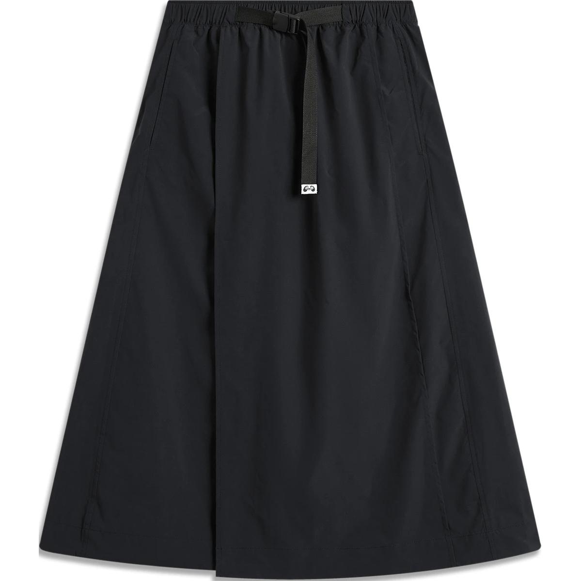 LINING Спортивная тенденция серии повседневная длинная юбка women's black
LINING Спортивная тенденция серии повседневная длинная юбка women's black