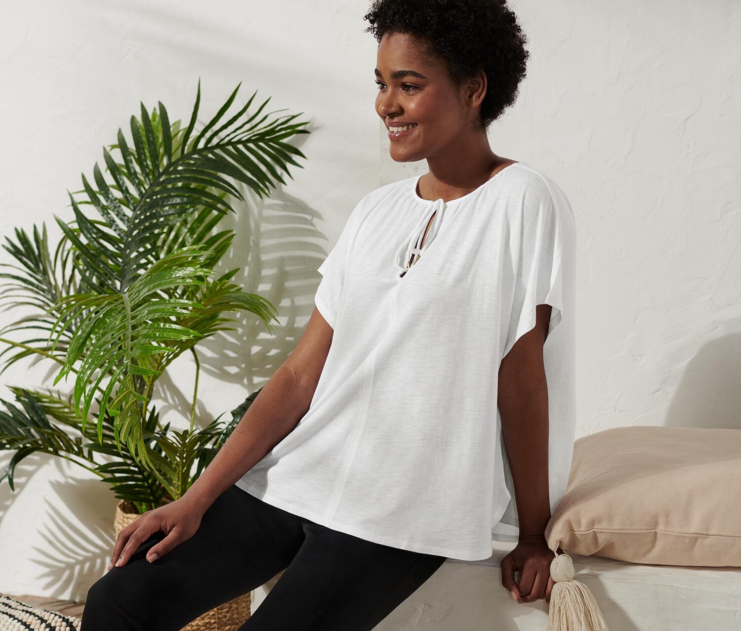 Блузка-рубашка с лентой для галстука Tchibo, белый
Блузка-рубашка с лентой для галстука Tchibo, белый